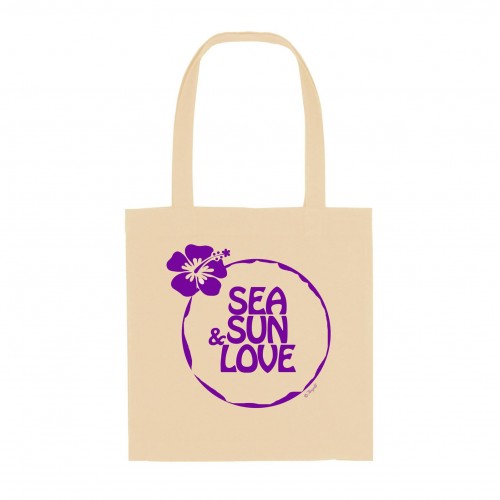 TOTE BAG - SEA, SUN & LOVE